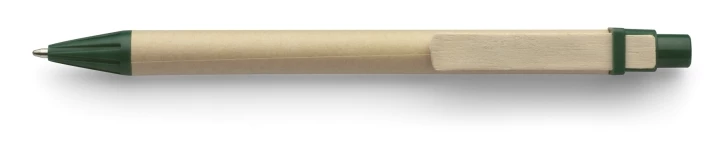 Kugelschreiber aus Karton, Holzclip (V1194-06)-1