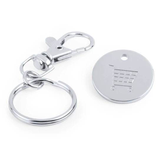 Brelok do kluczy, żeton do wózka na zakupy (V4722-03)-1