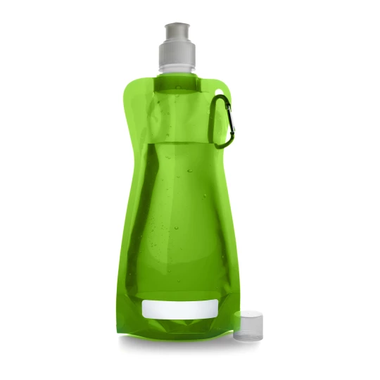 Składany bidon 420 ml z karabińczykiem (V6503-10)-1