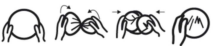 Foldable frisbee (V6370-08)-1