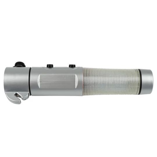 Sicherheitstaschenlampe 1 LED, Gurtschneider, Sicherheitshammer | Auden (V7735-32)-1
