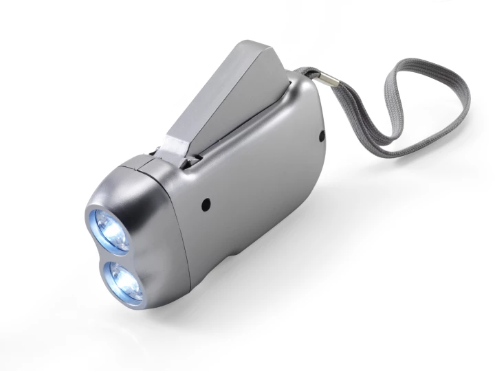Latarka na dynamo 2 LED (V5504-32)-1