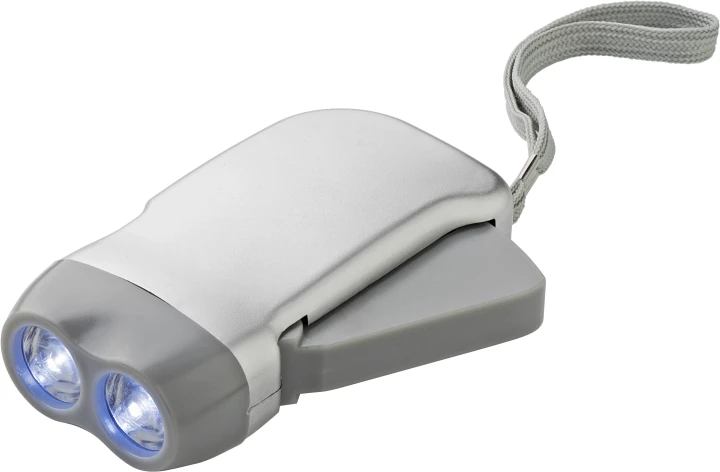 Latarka na dynamo 2 LED (V5504-32)-1