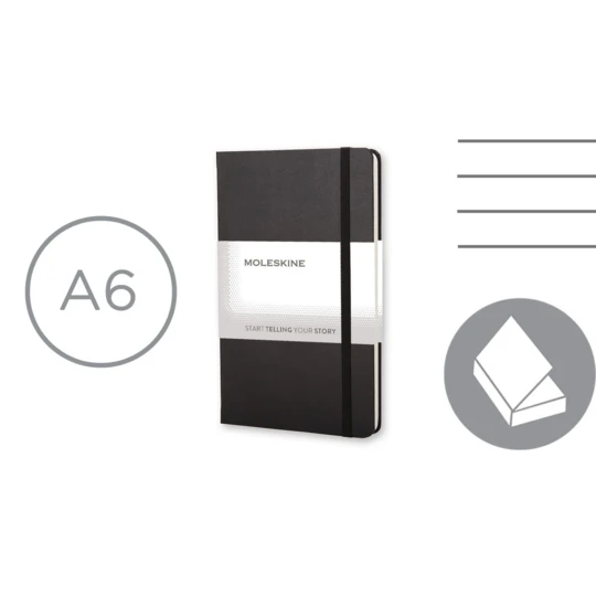 MOLESKINE Notatnik ok. A6 (VM201-03)-1