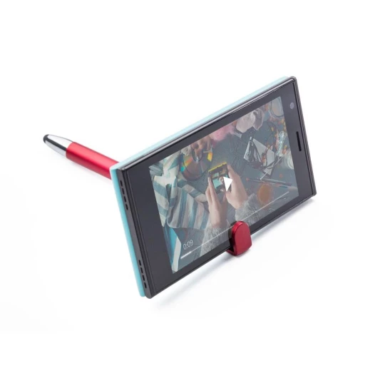 Długopis, touch pen, stojak na telefon (V1753-05)-1