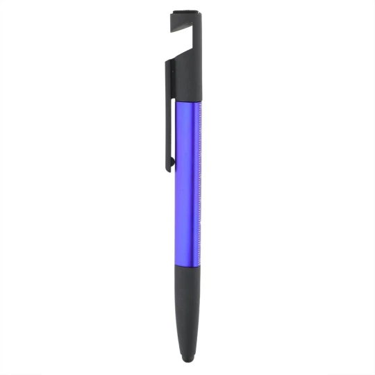 Długopis wielofunkcyjny, czyścik do ekranu, linijka, stojak na telefon, touch pen, śrubokręty (V1849-04)-1
