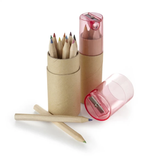 Zestaw kredek, temperówka (V6111-11)-1