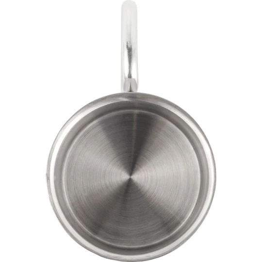 Metalowy kubek 185 ml z karabińczykiem (V0646-32)-1