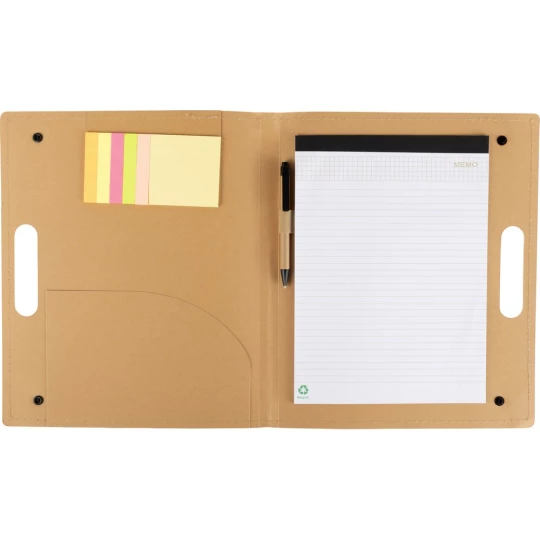Conference folder, notebook approx. A4, ball pen, sticky notes (V2954-16)-1