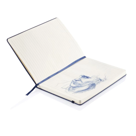 Deluxe hardcover PU A5 notebook (P773.425)-1