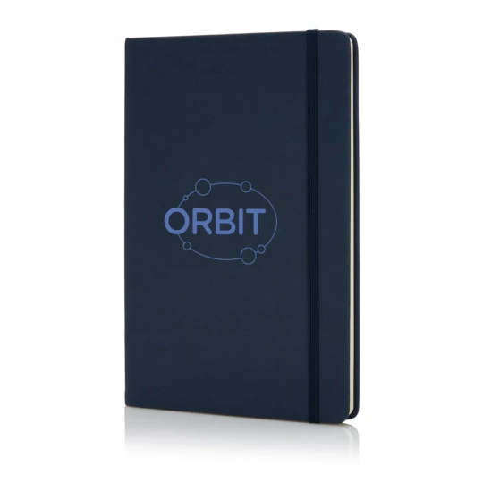Deluxe hardcover PU A5 notebook (P773.425)-1