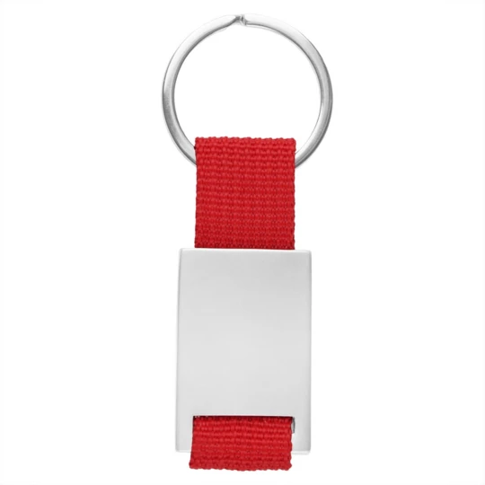 Keyring with metal badge | Preston (V4790-05)-1