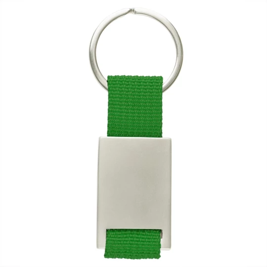 Keyring with metal badge | Preston (V4790-06)-1