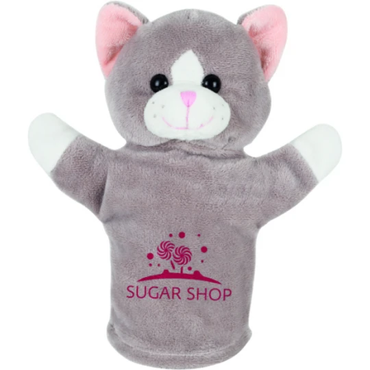Plush cat, hand puppet | Jinx (HE693-19)-1
