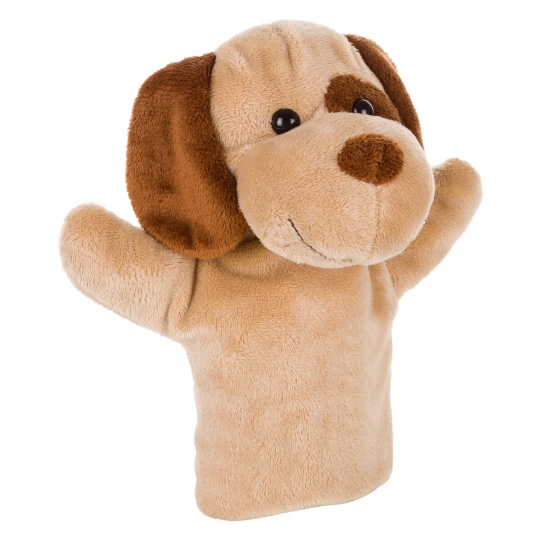 Plush dog, hand puppet | Obie (HE694-18)-1