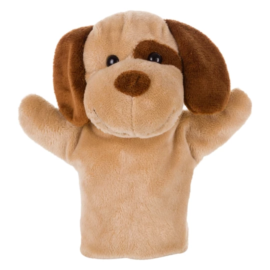 Plush dog, hand puppet | Obie (HE694-18)-1