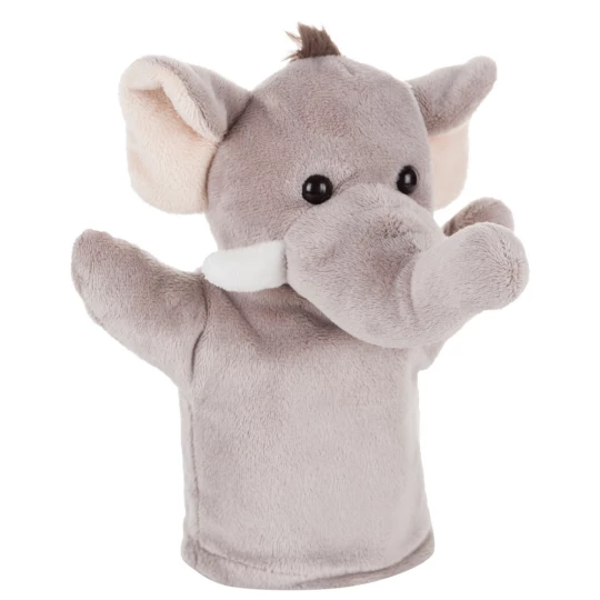 Plush elephant, hand puppet | Tank (HE696-19)-1