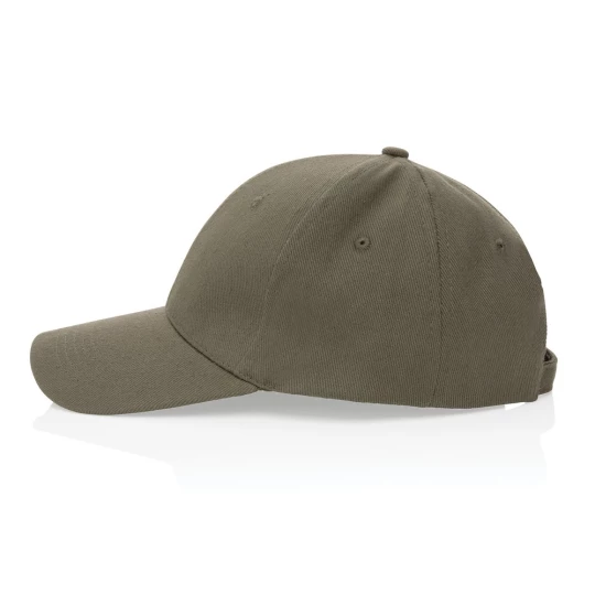 Impact 6 panel 280gr Recycled cotton cap with AWARE™ tracer (P453.307)-1