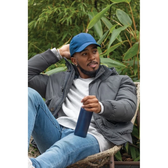 Impact 6 panel 280gr Recycled cotton cap with AWARE™ tracer (P453.309)-1