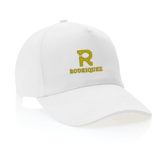 Impact 5panel 280gr Recycled cotton cap with AWARE™ tracer (P453.313)-1