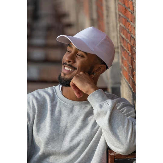 Impact 5 panel 190gr Recycled cotton cap with AWARE™ tracer (P453.333)-1