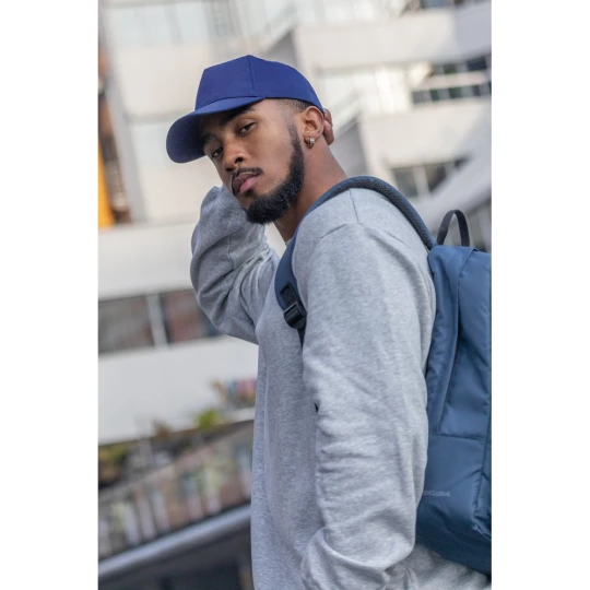 Impact 5 panel 190gr Recycled cotton cap with AWARE™ tracer (P453.335)-1