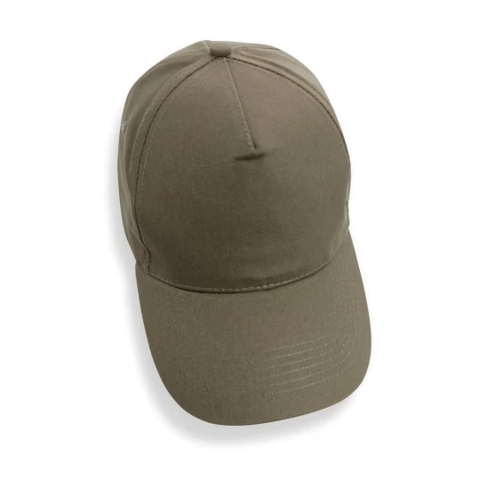 Impact 5 panel 190gr Recycled cotton cap with AWARE™ tracer (P453.337)-1