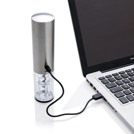 Electric wine opener - USB rechargeable (P911.392)-1