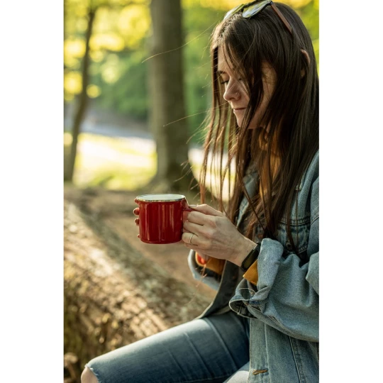 Enamel mug 360 ml | Taeris (V7235-03)-1