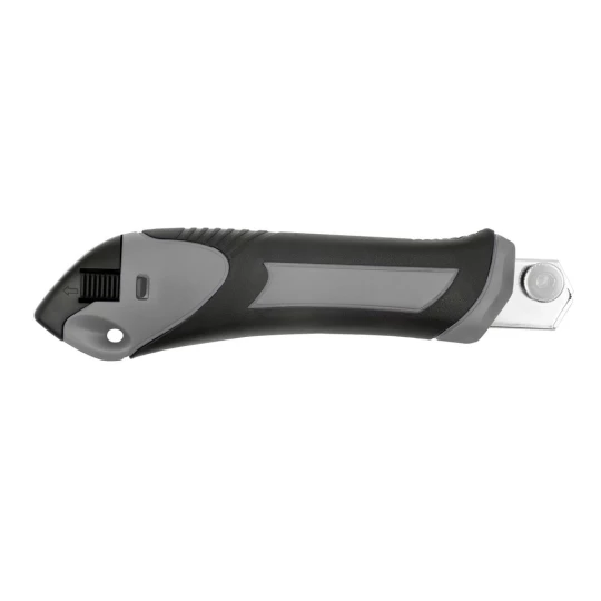 Nóż do tapet z mechanizmem zabezpieczającym, zapasowe ostrza w komplecie | Sutton (V7237-19)-1
