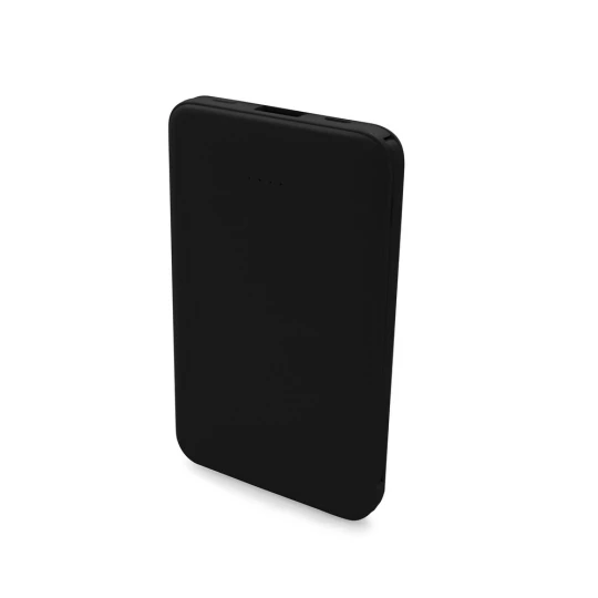 Power bank 5000 mAh ze zintegrowanymi kablami, adapter w komplecie | Presley (V0905-03)-1