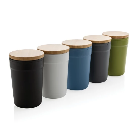 Kubek podróżny 300 ml z PP z recyklingu (P433.297)-1