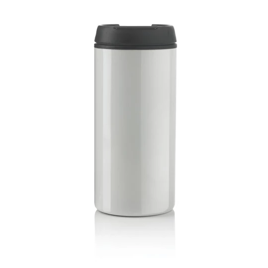 Kubek podróżny 330 ml Metro ze stali nierdzewnej z recyklingu (P435.043)-1