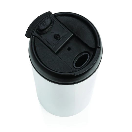 Kubek podróżny 330 ml Metro ze stali nierdzewnej z recyklingu (P435.043)-1