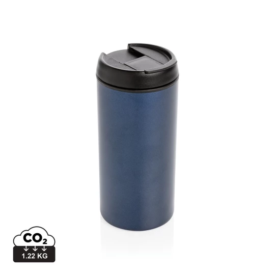 Kubek podróżny 330 ml Metro ze stali nierdzewnej z recyklingu (P435.045)-1
