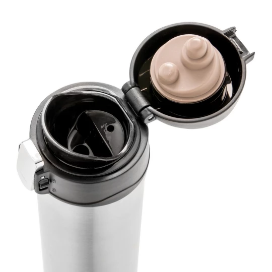 Kubek termiczny 300 ml, stal nierdzewna z recyklingu (P435.062)-1