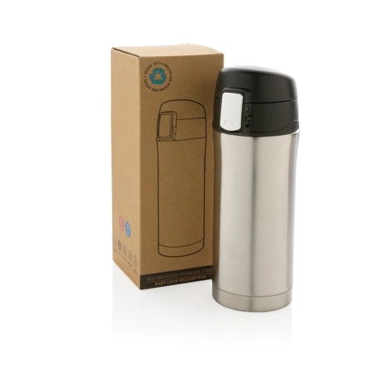 Kubek termiczny 300 ml, stal nierdzewna z recyklingu (P435.062)-1