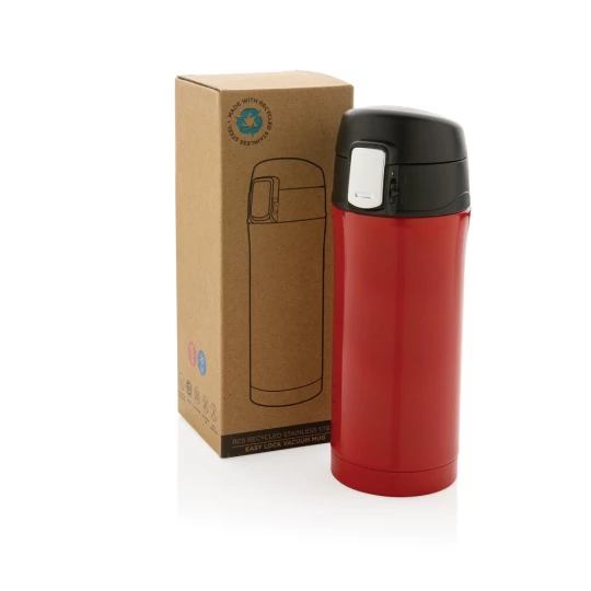 Kubek termiczny 300 ml, stal nierdzewna z recyklingu (P435.064)-1