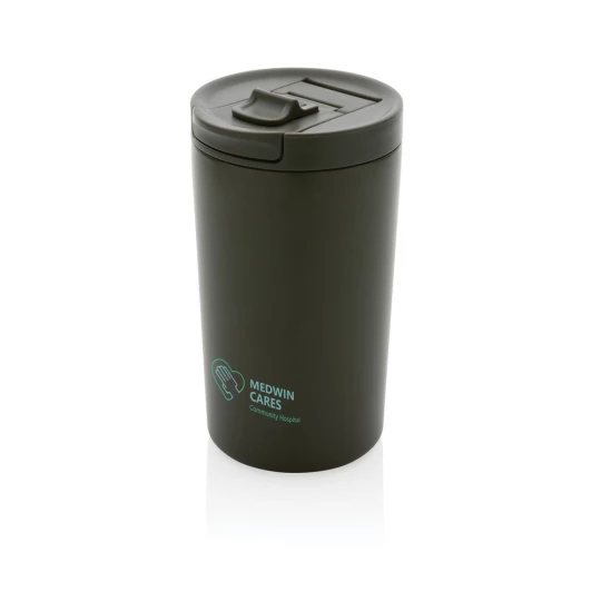 Kubek termiczny 300 ml, stal nierdzewna z recyklingu (P435.097)-1