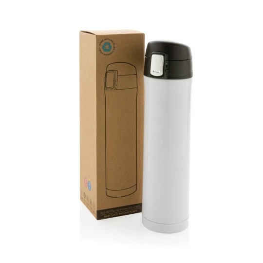 Kubek termiczny 450 ml, stal nierdzewna z recyklingu (P435.503)-1