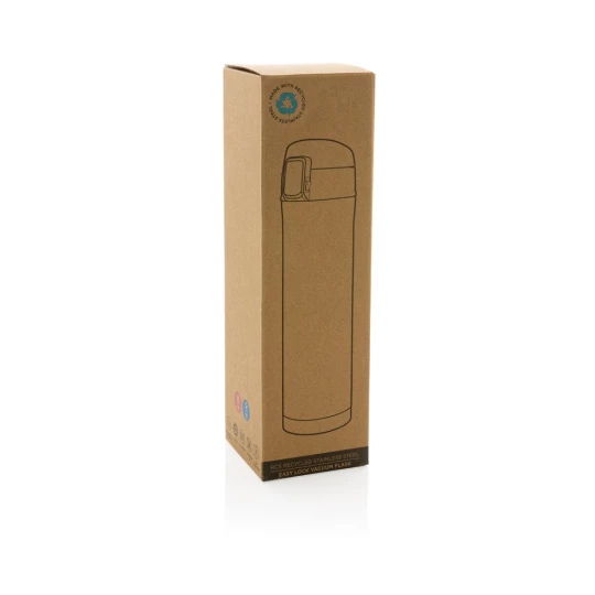 Kubek termiczny 450 ml, stal nierdzewna z recyklingu (P435.503)-1