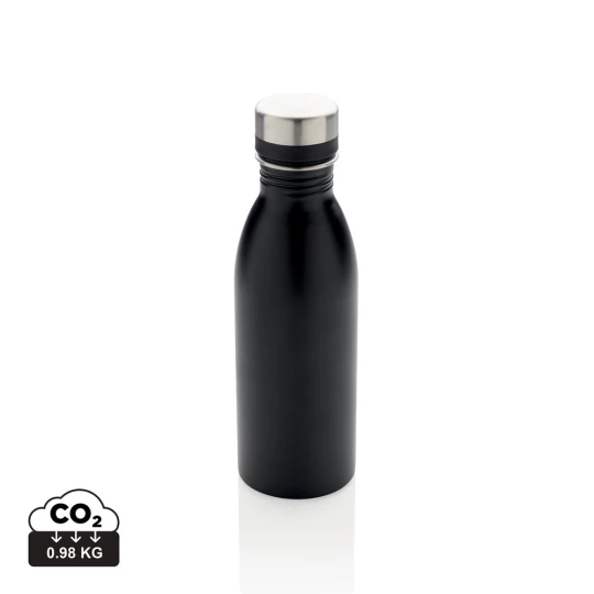 Butelka sportowa 500 ml ze stali nierdzewnej z recyklingu (P435.711)-1
