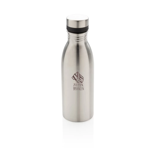 Butelka sportowa 500 ml ze stali nierdzewnej z recyklingu (P435.712)-1