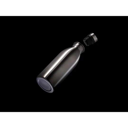 Butelka sportowa 500 ml ze stali nierdzewnej z recyklingu (P435.712)-1