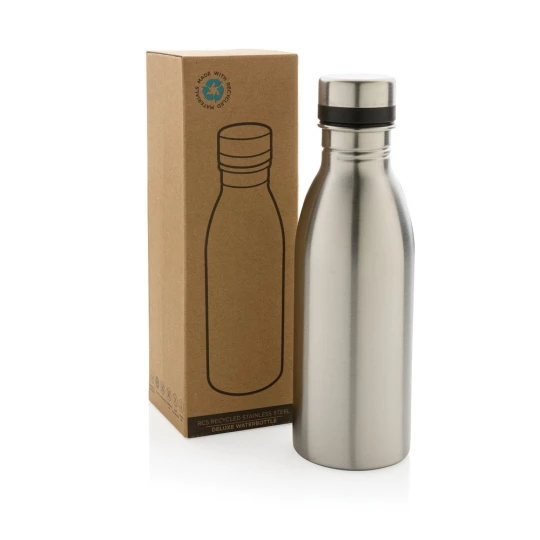 Butelka sportowa 500 ml ze stali nierdzewnej z recyklingu (P435.712)-1