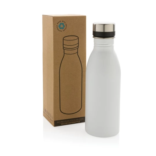 Butelka sportowa 500 ml ze stali nierdzewnej z recyklingu (P435.713)-1