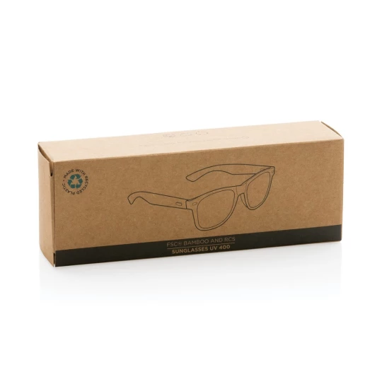 Okulary przeciwsłoneczne, plastik z recyklingu (P453.975)-1