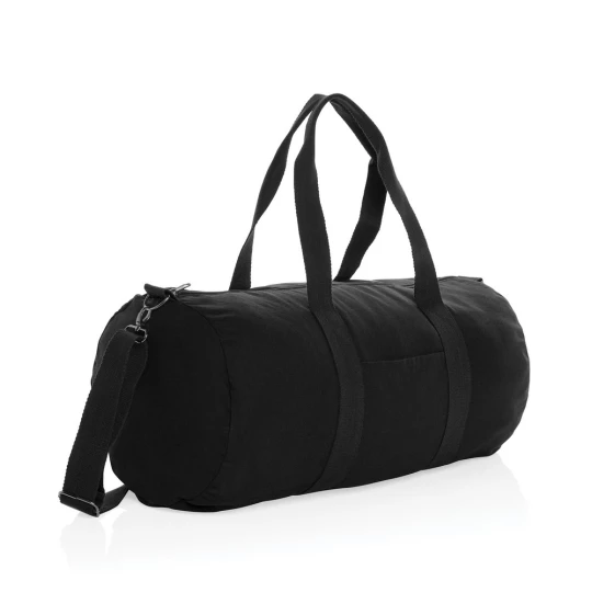 Torba sportowa, podróżna Impact AWARE™, bawełna z recyklingu (P707.191)-1