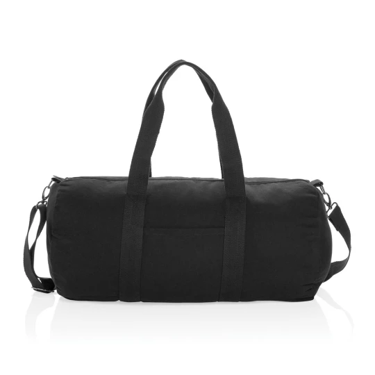 Torba sportowa, podróżna Impact AWARE™, bawełna z recyklingu (P707.191)-1