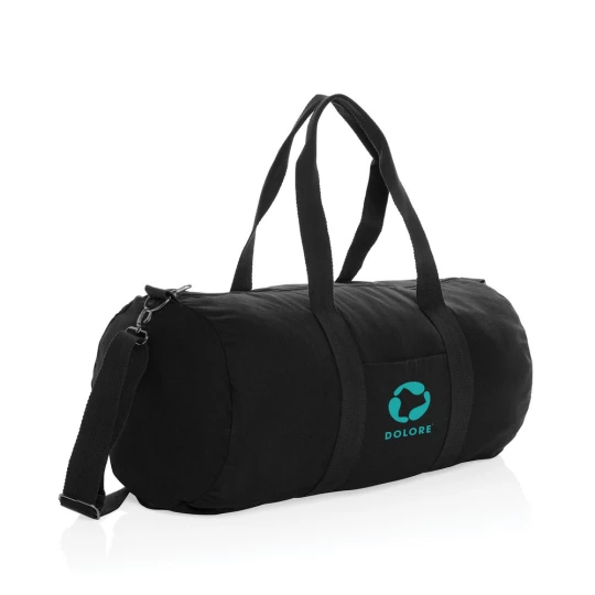 Torba sportowa, podróżna Impact AWARE™, bawełna z recyklingu (P707.191)-1